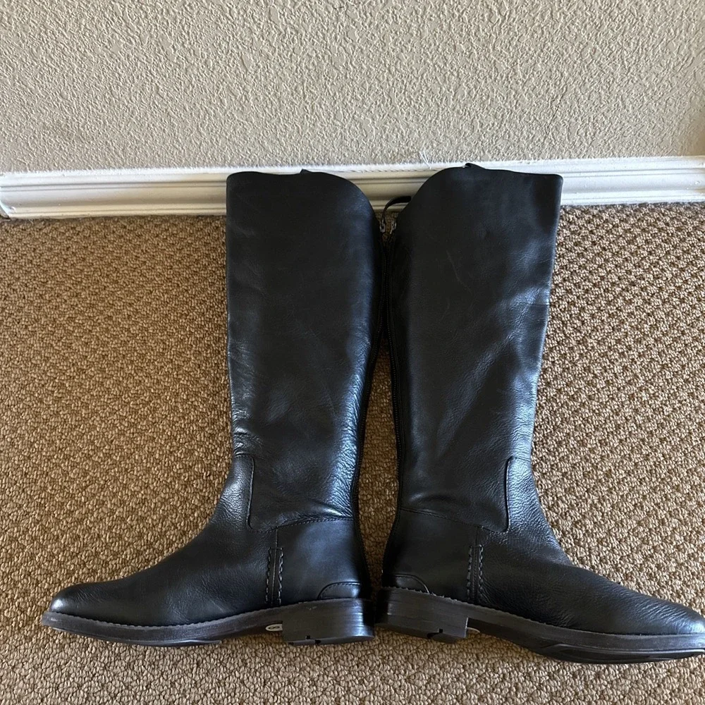 NEW  $275 Franco Sarto Meyer Women's Leather ‎ Boots Size 8